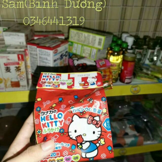 Gia vị rắc cơm Hello kitty