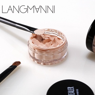 Kem che khuyết điểm dạng hộp Langmanni siêu che khuyết điểm, kiềm dầu mịn màng