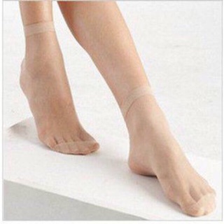Combo10đôi Tất da chân nữ cổ ngắn