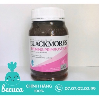 Tinh dầu hoa anh thảo Blackmores Evening Primrose Oil 190 viên đẹp da, chống lão hóa, cải thiện nội tiết tố nữ
