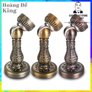 Chặn cửa Hoàng Đế đồng cổ phong cách Châu âu chốt chống chặn va đập cửa