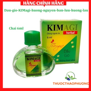 Dầu gió KIMagi hương nguyên bản lưu hương lâu dùng xoa bóp giảm đau,hắt hơi,sổ mũi đau đầu,xông hơi cảm mạo,côntrùngcắn