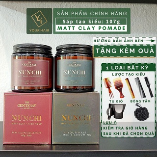Sáp tạo kiểu The Gents Bay NUNCHI Matte Clay - 107g