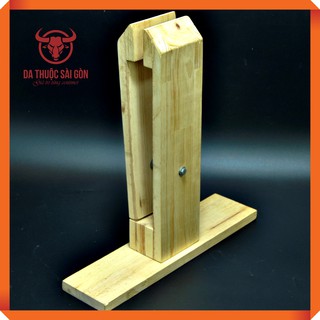 Kẹp Gỗ May Da Bằng Gỗ Thông - Dụng Cụ Làm Ví Da Handmade - Da Thuộc Sài Gòn