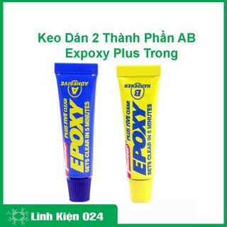 Keo Dán 2 Thành Phần AB Expoxy Plus Trong