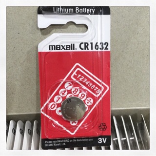 Viên pin Maxell CR1632 thay điều khiển các loại ,xe máy 3V - pin maxell 1632 chính hãng