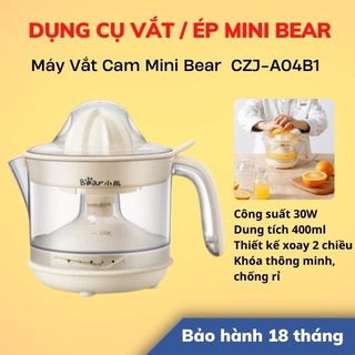 [Hỏa Tốc - HCM] Máy Vắt Cam Bear / Dụng Cụ Vắt / Ép Mini CZJ-A04B1 | Hàng Chính Hãng | Bảo Hành 18 Tháng | LSB Store