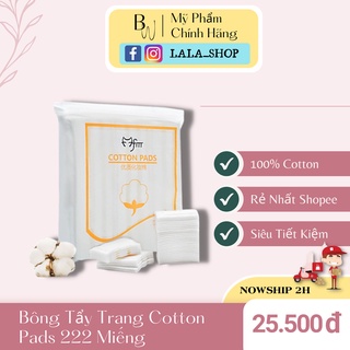 Bông tẩy trang Lameila 222 miếng chính hãng