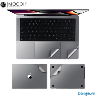 Bộ Dán Full MOCOLL 5 In 1 Cho Macbook Pro 14"/16" 2021