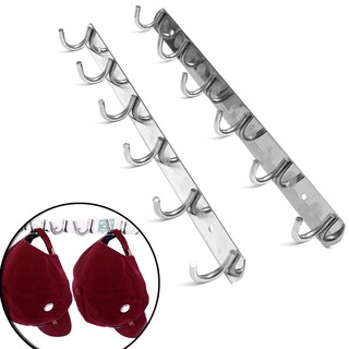 Bộ 2 Móc Treo Đồ Inox 6 Móc Tiện Ích