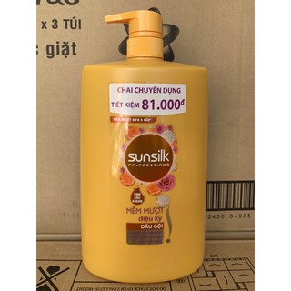 Dầu gội Sunsilk mềm mượt diệu kỳ 1,4kg