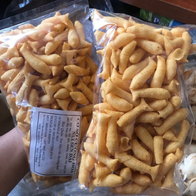 Snack cá gói giòn