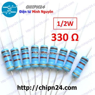 [20 CON] Điện Trở 330R 1/2W