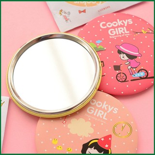 Gương tròn trang điểm Mini cầm tay bỏ túi dễ thương Hàn Quốc  FEY BEAUTY A32