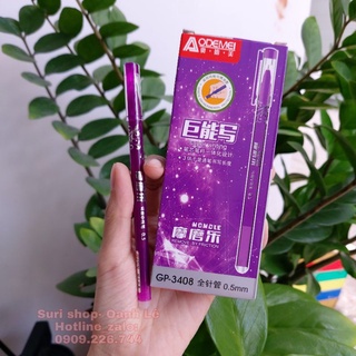 Bút gel tím xoá được ngòi kim AODEMEI GP-3408