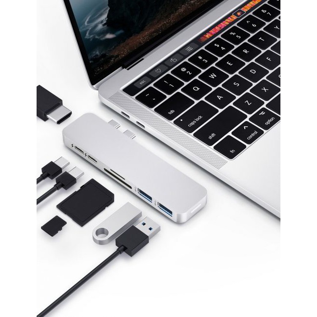 HyperDrive Thunderbolt 3 USBC Hub Macbook Pro