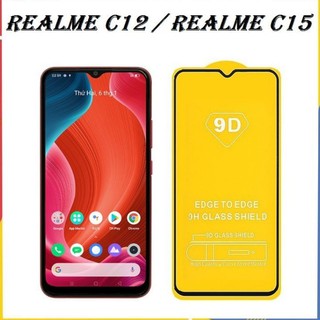 Cường Lực 9D Realme C11 / Realme C12 / Realme C15 Full Màn Hình