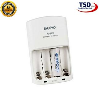 Bộ Sạc Pin AA / AAA Sanyo Eneloop Chính Hãng