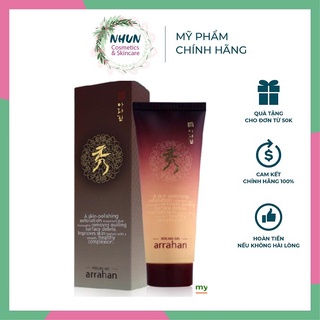 Tẩy Da Chết Arrahan nhân sâm 180ml (Nhungshika)