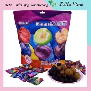 500g Ô mai mận mix 6 vị trái cây, ăn vặt ngon ngon LuNa Store