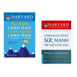 Sách - Combo Tư duy lãnh đạo Hành động lãnh đạo 39614 + Lãnh đạo bằng sức mạnh trí tuệ cảm xúc 47923 - FirstNews Tặng Kè