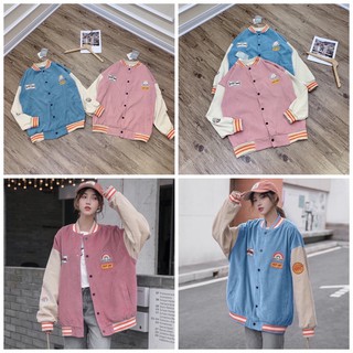 Áo khoác nỉ bóng chày form rộng giá rẻ [NHÀ CỦA MÉO STORE]