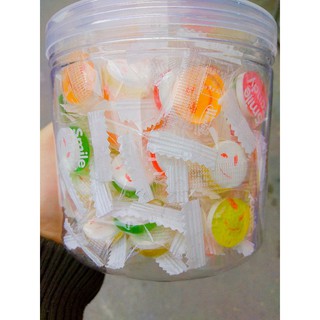 1 hộp kẹo mặt cười ( 100 viên) smile candy