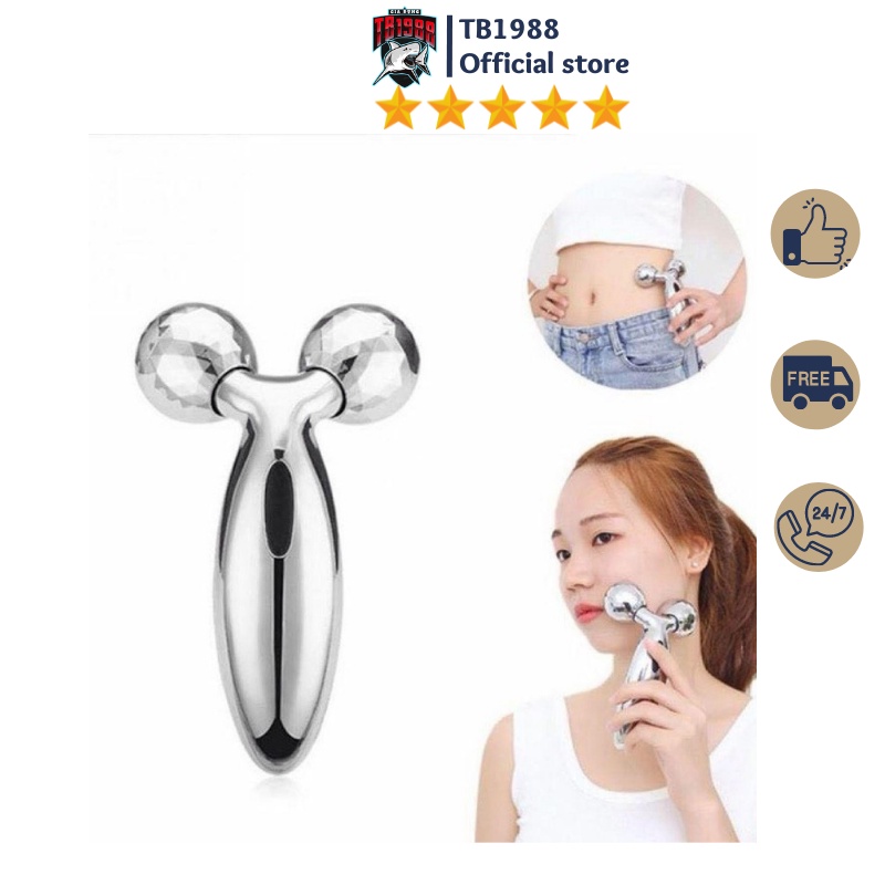 Con lăn massa mặt 3D hàn quốc