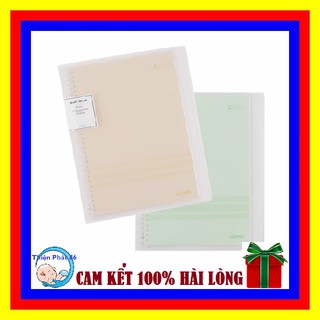 Sổ Caro file nhựa kẹp còng A4 - 40 tờ ; MS: 554