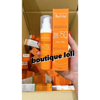 [Mã 153FMCGSALE1 giảm 10% đơn 250K] Kem chống nắng Avene SPF 50+ 50ml