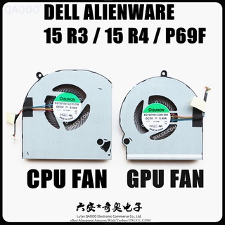 (FAN) QUẠT LAPTOP DELL ALIENWARE 15 R3 R4 (FAN CPU / FAN GPU) dùng cho Alienware 15 R3, 15 R4
