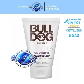 [ Chính Hãng UK ] Kem Dưỡng Ẩm Cho Da Dầu Bulldog Oil Control Moisturiser 100ml - Dành Cho Nam