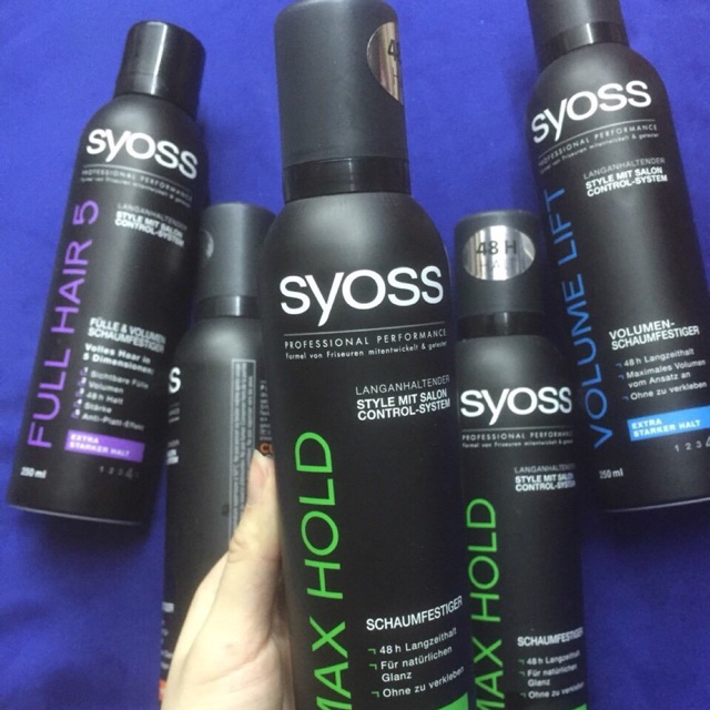 Xịt giữ nếp Syoss 🇩🇪