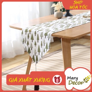 KHĂN RUNNER MARY DECOR - CÂY THÔNG KR-D07