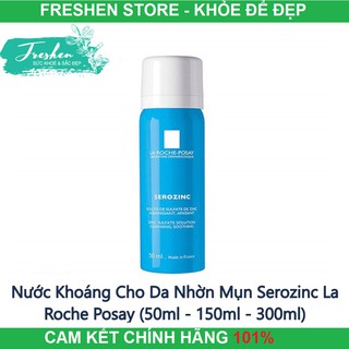✅ (CHÍNH HÃNG) Nước Khoáng Cho Da Nhờn Mụn Serozinc La Roche Posay (50ml - 150ml - 300ml)