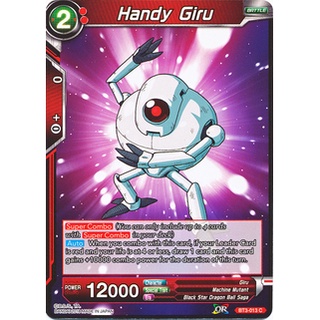 Thẻ bài Dragonball - bản tiếng Anh - Handy Giru / BT3-013'