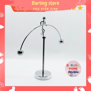 Đồ chơi trang trí Quả lắc Newton hình người chuyển động Darling Store