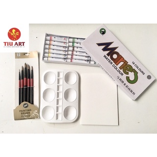 Set Vẽ màu nước (Water colour) đầy đủ cho người mới