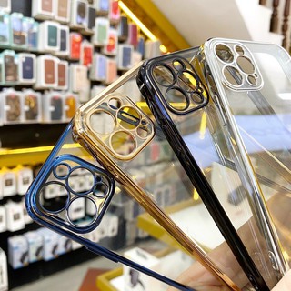Ốp iphone 12 - Ốp Likgus dẻo bảo vệ camera mạ viền dành cho iphone 12 Mini / 12 Max / 12 Pro / 12 Promax