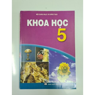 Sách - Khoa học 5 , kèm 1 cây bút chì ( sách giáo khoa lớp 5 )