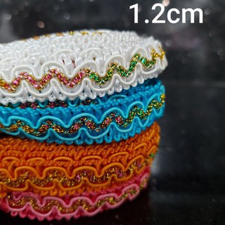 Dây viền trang trí, size 1.2cm (3m/12k)