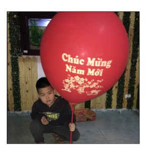 Bóng bay chúc mừng năm mới loại to cực đại 105cm
