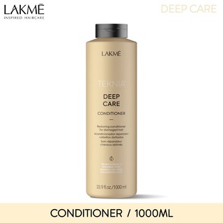 ✅ Hàng_Chính_Hãng_100%✅Dầu xả phục hồi tóc khô xơ và hư tổn Lakme Teknia Deep Care Conditioner 1000ml ( New 2020 )