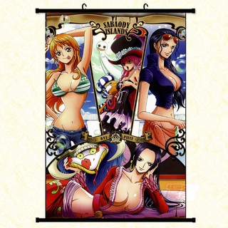Poster vải anime One Piece 05 30x45 tranh vải