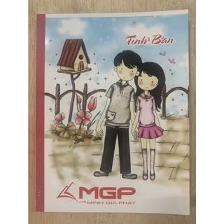 Tập Vở Dán Gáy Minh Gia Phát Tình Bạn 96 Trang Định Lượng 80