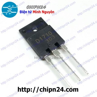 [1 CON] Transistor D1710 TO-3 NPN 7A 900V 45W (2SD1710 1710)