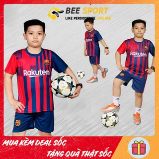 Áo bóng đá trẻ em [Size 1 đến 7] - Áo đá banh trẻ em mẫu các CLB nổi tiếng, chất liệu thun lạnh cao cấp, thoáng mát