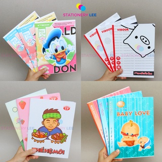 [Hỏa tốc] Tập Học Sinh 96 Trang ABC, Thế Hệ Mới, Monokuro Boo, Siêu Cấp (4 Ô Ly)