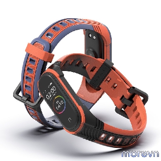 Dây đeo silicon thể thao PULSEIRA Mi band 4, mi band 3 chính hãng Mijobs - dây đeo thay thế miband 4,3 thể thao (Mijobs)