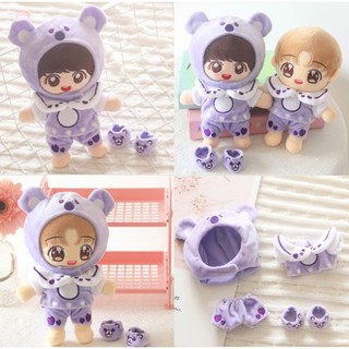 Phụ kiện búp bê chibi Doll Outfit Kpop 20 cm bổ sung